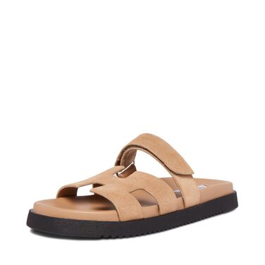 Сандалі Steve Madden Mayven жіночі, бежево-коричневі, замша, 40 EU