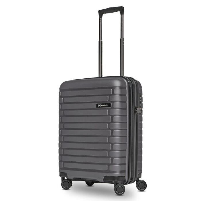 Розширюваний ручний багаж 55 см Anthracite Metallic Collection 04 з TSA-замком та 4 колесами | з поліпропілену | 40-48 літрів