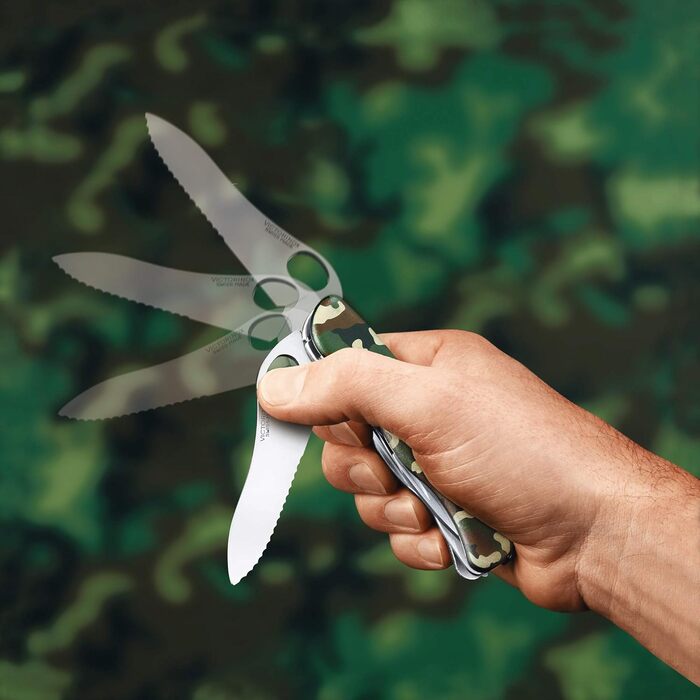 Мультитул Victorinox Trailmaster - ніж з 12 функціями, камуфляж