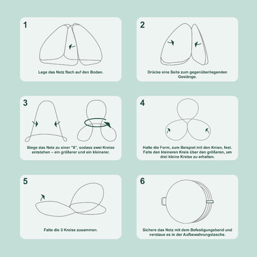Relaxdays Folding Mosquito Net