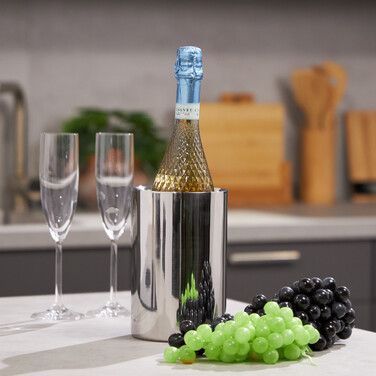 Relaxdays Stainless Steel Wine Cooler