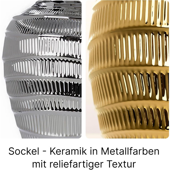 ARTE LAMP Poppy LED лампа настільна з кабелем – Хром/Біла настільна лампа з абажуром з білого текстилю для вітальні та спальні (Хром)