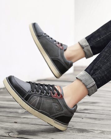 Кросівки чоловічі ARRIGO BELLO для прогулянок, спорту та роботи. Легкі, зручні, розміри 41-46 (EU 46, B2 сірий)