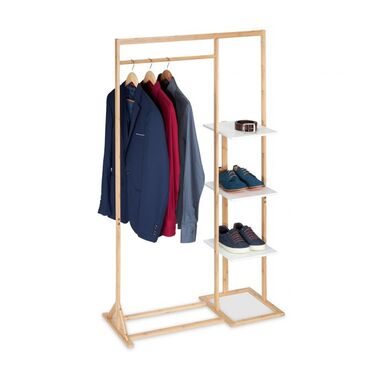 Relaxdays Clothes Rack with Shelf