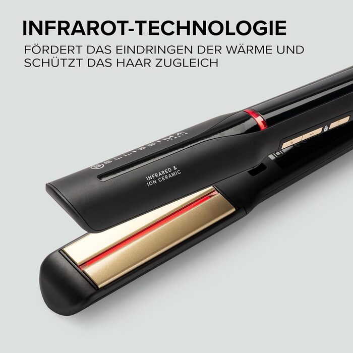 Випрямляч для волосся Bellissima Imetec Creativity Infrared з інфрачервоною технологією та іонізацією