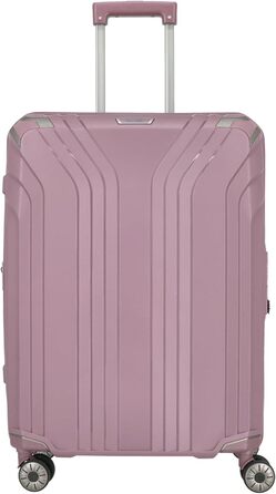 Чемодан Travelite ELVAA Rosé 66 см, 72-77 л, з TSA замком та розширюваною внутрішньою частиною