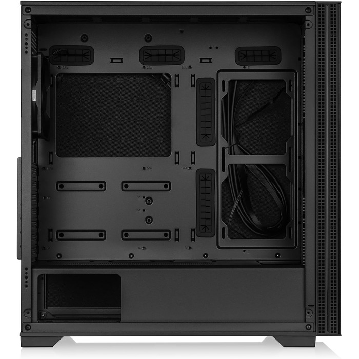 Корпус для ігрового ПК VITRUM PRO - Midi Tower з RGB підсвічуванням, скляна бічна панель, встановлені вентилятори, підтримка ATX, mATX, Mini-ITX, білий, CRONOS II Silent