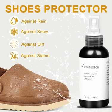Shoe Cleaning Kit with Eraser and Brush Cleaner Protector Waterproof Conditioner Ideal for Suede and Leather Care