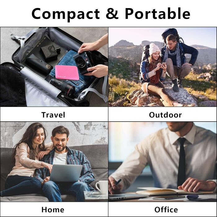 Набір для манікюру та педикюру 23 шт. Професійний набір для стрижки нігтів з нержавіючої сталі з подарунковою шкіряною сумочкою (Рожевий/Сріблястий)