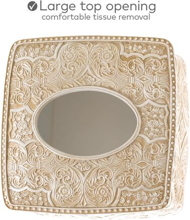 Набір аксесуарів для ванної кімнати Victoria, 4 предмети: дозатор для мила, підставка для зубних щіток, стакан, мильничка - Creative Scents Victoria Collection