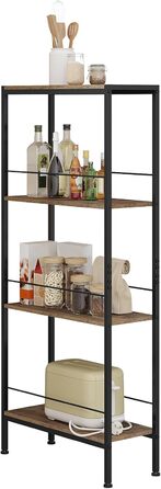 WOLTU 4-Tier Corner Shelf