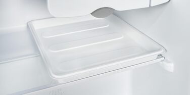 Exquisit Mini Холодильник CKB45-0-031F білий: 47 л, без морозильної камери, ретро стиль