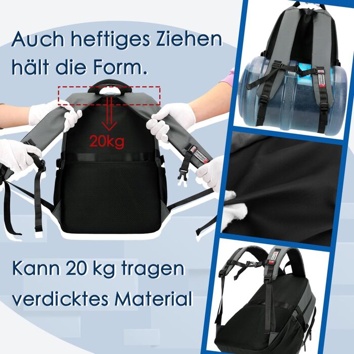 Водонепроникний рюкзак для підлітків: шкільний, для коледжу, роботи (зелений)