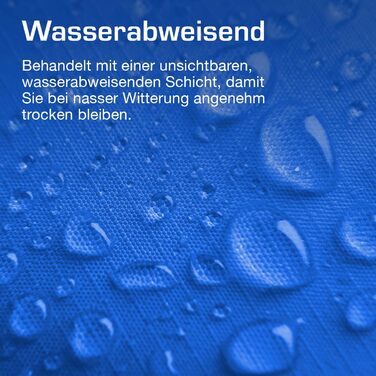 Сплячий мішок Active Era Mumienschlafsack – зимовий та літній, водонепроникний, вітрозахисний, ультралегкий, температурний режим -10°C до 10°C, компактний, для кемпінгу (блакитний)