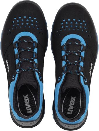 Черевики робочі Uvex Xenova Geloche S1 - чоловічі, чорно-сині, 45 EU