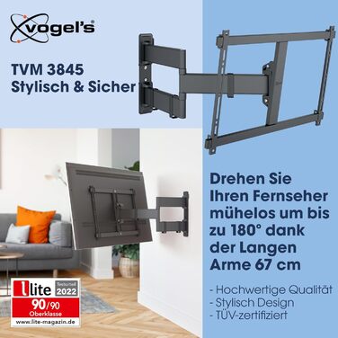 Настінна кріплення для телевізора Vogel's Comfort TVM 3645, 40-77