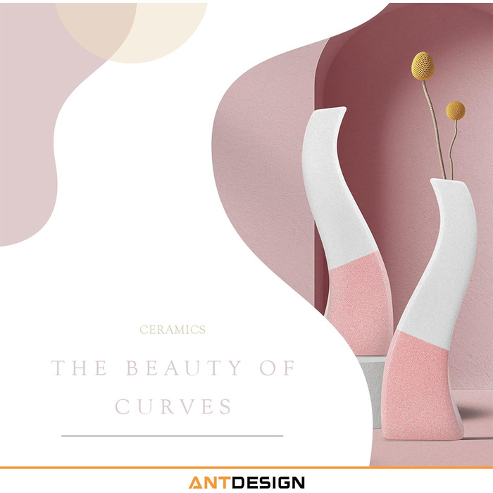 Набір аксесуарів для ванної кімнати з кераміки, 5 шт. (помпа, дозатор мила, мильниця, тримач для зубних щіток, ваза), рожевий, для сучасного декору