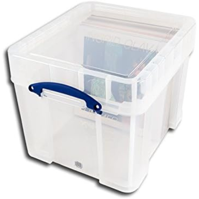 LP Record Storage Box, Large, 35 XL Liters by Protected