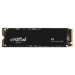 SSD Crucial P3 500GB M.2 NVMe PCIe Gen3 - Швидкий внутрішній накопичувач