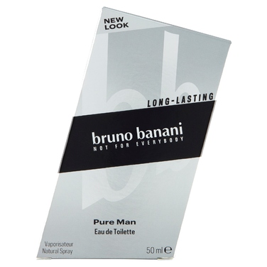 Чоловіча туалетна вода Bruno Banani Pure, 50 мл