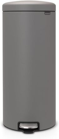 Відро Brabantia Treteimer 30L з внутрішнім відром, чорний матовий, 34x30x68 см