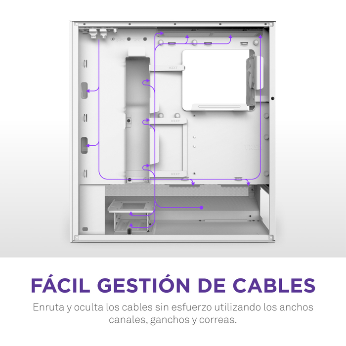 Корпус NZXT H5 Flow Midi Tower, білий