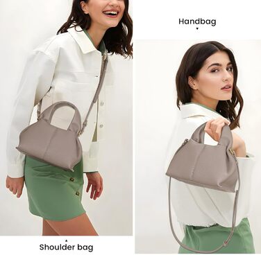 Сумка-клатч жіноча Cloud Pouch Bag сіра міні: сумка на плече, кросбоді, ретро, з ремінцем