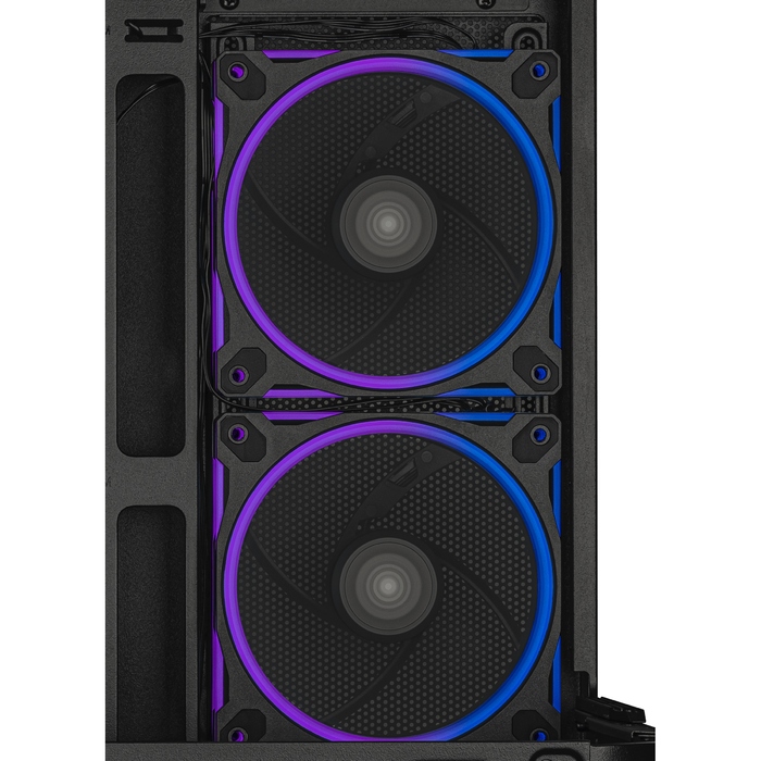 Корпус ASUS PRIME AP202 TG ARGB Midi Tower, чорний