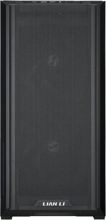 Корпус Lian Li LANCOOL 216X: Midi-Tower, сталь, чорний, з високим повітряним потоком, 160 мм вентилятори (без RGB)