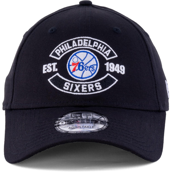 Кепка New Era 9FORTY MLB NBA NFL Limited Edition (Philadelphia 76ers, чорний)