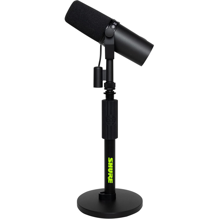 Підставка для мікрофона Shure by Gator з регулюванням висоти, чорна