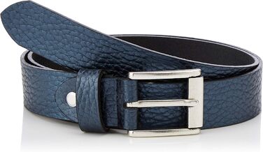 Жіночий ремінь MGM Venezia 100 см, блакитний металік (синій) - Оригінал