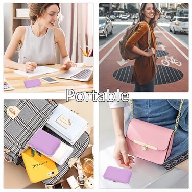 Набір для манікюру та педикюру Fenlebenil: базовий комплект для догляду за нігтями (фіолетовий)