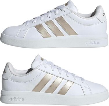 Жіночі кросівки Adidas Grand Court Base 3.0, розмір 38 EU, білий/чорний