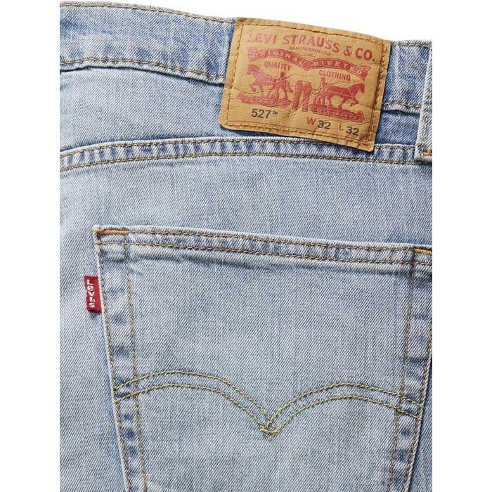 Джинси чоловічі Levi's 527 Slim Boot Cut (30W/32L) Here We Stop – Оригінал