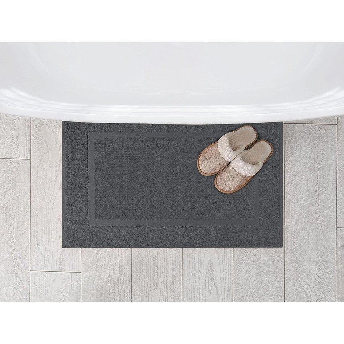 Набір рушників для ванної кімнати Utopia Towels (2 шт.) 53 x 86 см, 100% бавовна, сірий