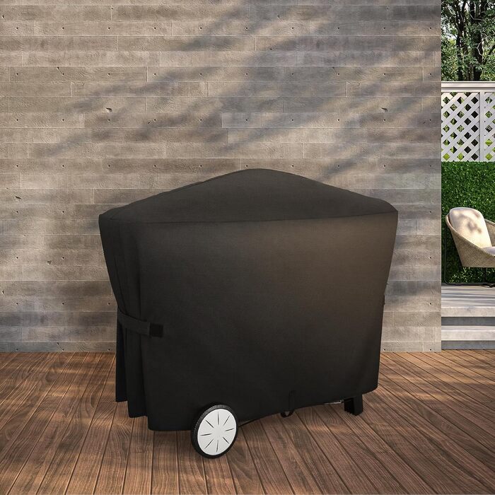 Чохол для гриля Onlyfire для Weber Q 2000/3000, водонепроникний, 600D, захисна накривка для газового гриля, стійка до погодних умов