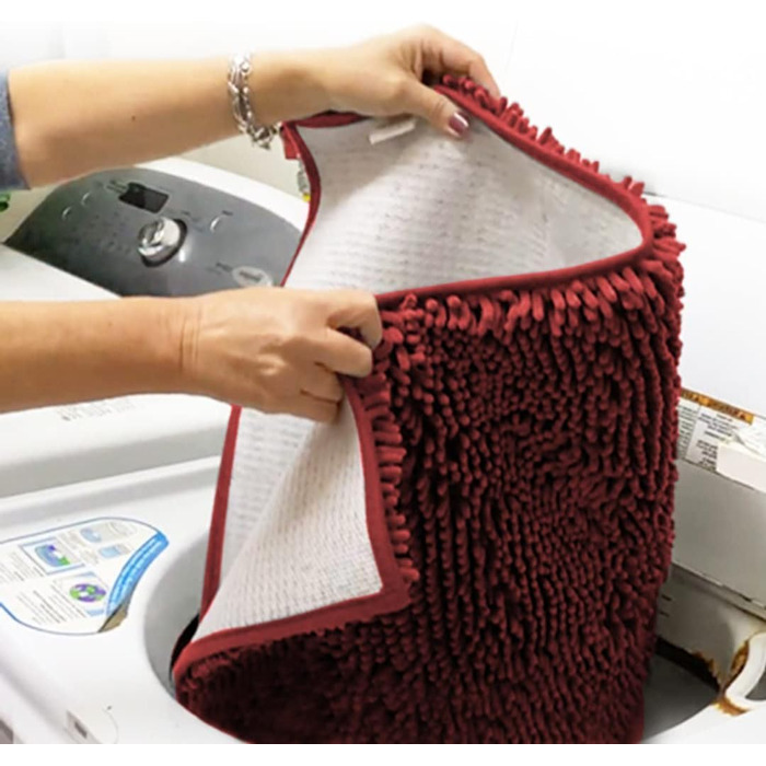 Килимок для дому Muddy Mat® Super Absorbent, мікрофібра, швидковисихаючий, антиковзний, 19'x30' (91x183 см)