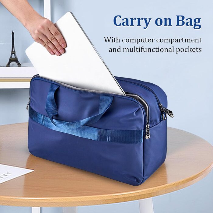 Набір валіз Joyway 4 шт. з жорстким корпусом та TSA-замком, розширюваний, чорний (блакитний)