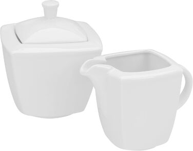 Creatable 12330, Victoria white series, tableware set milk and sugar set 20cl, 2-piece