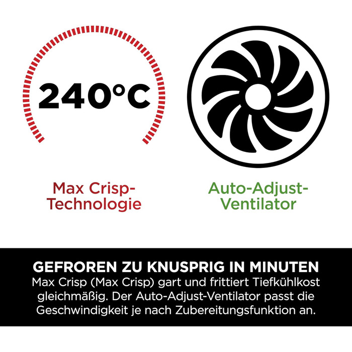 Фритюрниця Ninja Dual Zone Digital Air Fryer DZ400EU, 9.5L, 6-в-1, 2 відсіки, металевий сірий, для смаження, запікання, підігріву