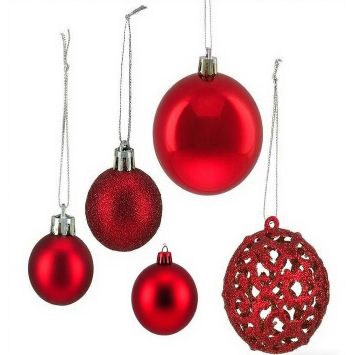 Relaxdays Christmas Ornament Set