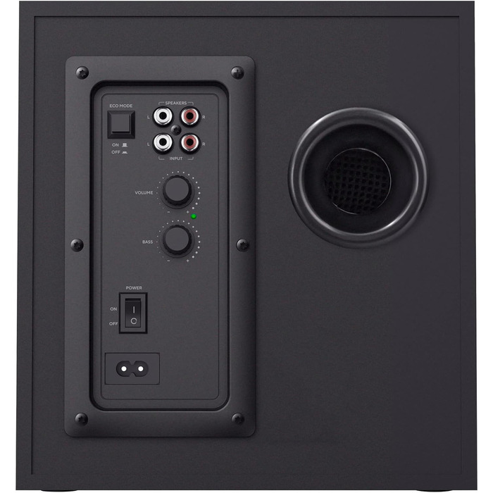 Trust Gaming GXT 38 2.1 Ігрова Акустична Система з Сабвуфером (для смартфона/ПК/планшета, 120 Вт), Чорний/Червоний