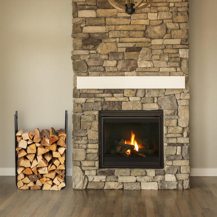 Relaxdays Log Rack, Narrow