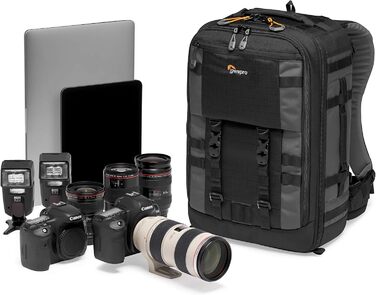Lowepro Pro Trekker BP 350 AW II: Рюкзак для фотообладнання з відділенням для ноутбука, чорно-сірий, LP37268-GRL
