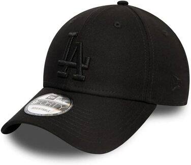 Кепка New Era Los Angeles Dodgers 9forty Adjustable Black On Black, універсальний розмір