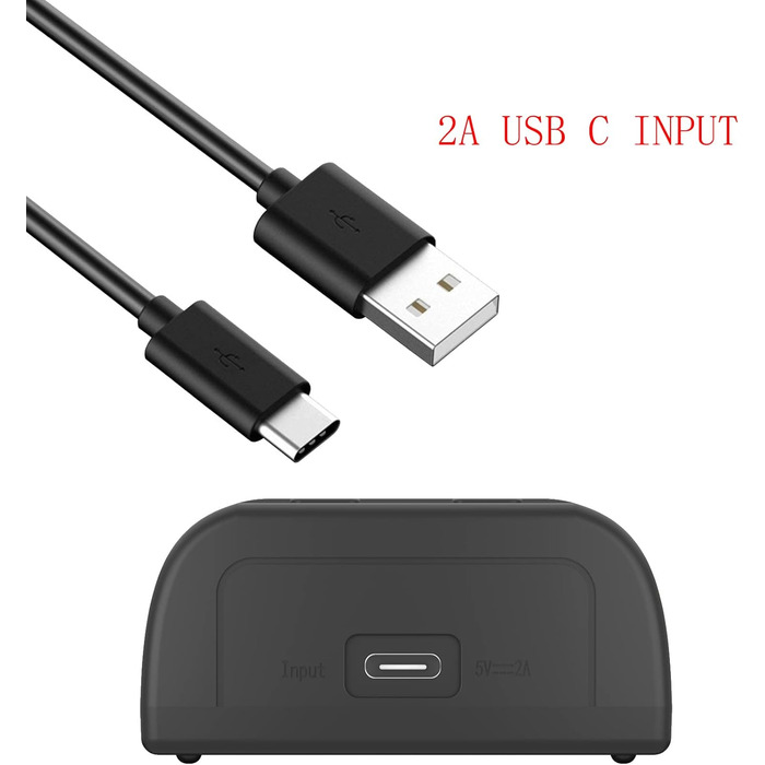 Зарядний пристрій LCD для акумуляторів AA, AAA, 18650, 26650, 21700, RCR123A, NI-MH/NI-Cd, 3.7V/1.2V, 2A, з дисплеєм