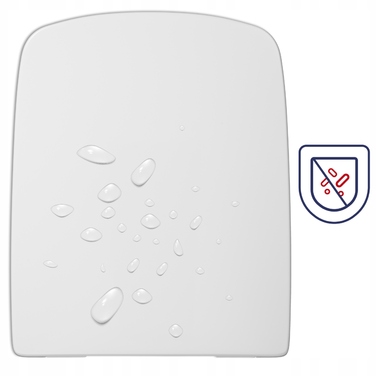 Сидіння для унітаза Geberit Selnova Square Hamberger, білий duroplast
