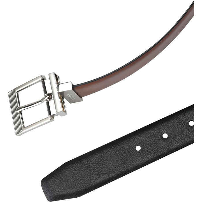 Ремінь Kenneth Cole REACTION чоловічий двосторонній, Cognac/Schwarz (34-36)