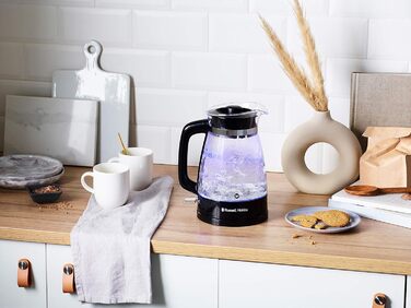Електричний чайник Russell Hobbs 26080-70 з скляною колбою та LED-підсвіткою, 1.7 л, 2400 Вт